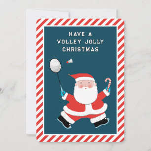 Funny Badminton Christmas Cards