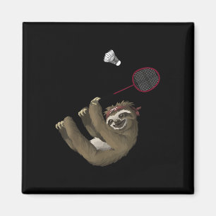 Funny Badminton Design For Badminton Players And S Magnet