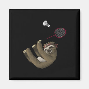 Funny Badminton Design For Badminton Players And S Magnet