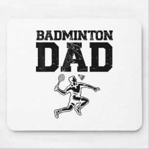 Funny Badminton Player Love Shuttle Design 9  Mouse Pad