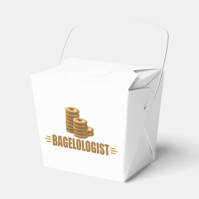 Funny Bagels Favour Box (Front Side)