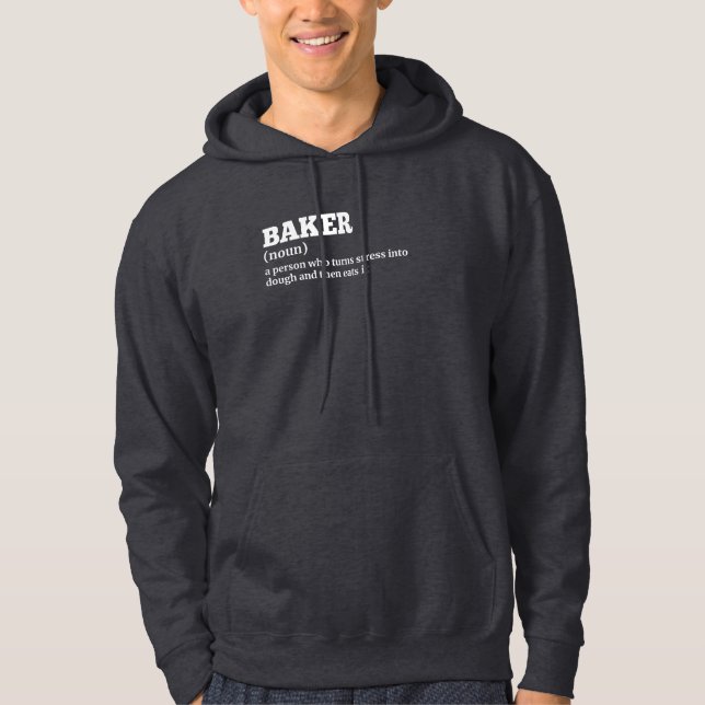 Funny Baker Definition Hoodie (Front)