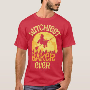 Funny Baker Witch Halloween Humour 3640364 T-Shirt