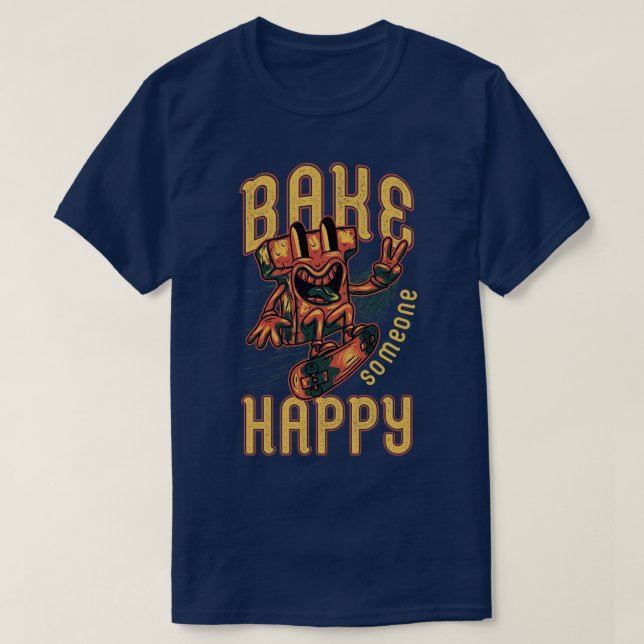 Funny Baking 5 T-Shirt (Design Front)