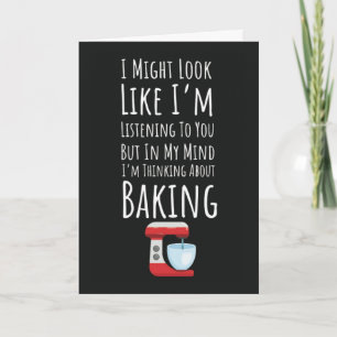 Funny Baking Cards Bake Baker Humor Bread