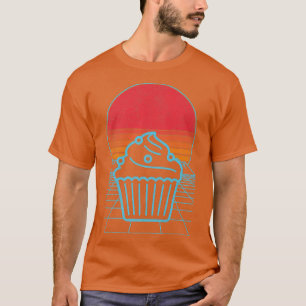 Funny Baking Cupcake Baker Cupcake Lover 80s 90s R T-Shirt