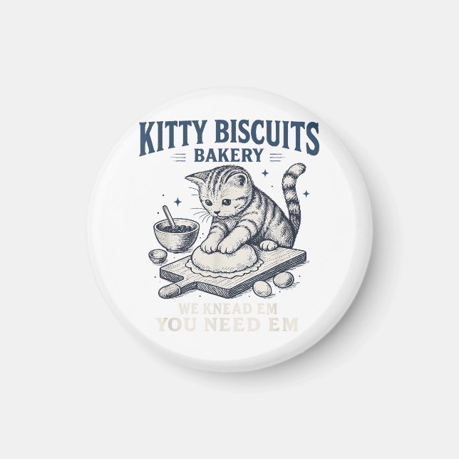 Funny Baking  Magnet (Front)
