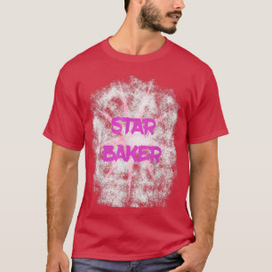 Funny Baking Pastry Chef Cooking Star Baker 1686 T-Shirt