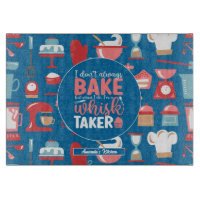 Funny Baking Whisk Taker Cool Retro Baker Pattern