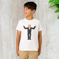 Funny Bald Businessman Shrugging Humourous 