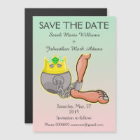 Funny Ball And Chain Save the Date