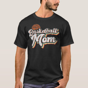 Funny Ball Mum Sport Family Basketball Mum T-Shirt