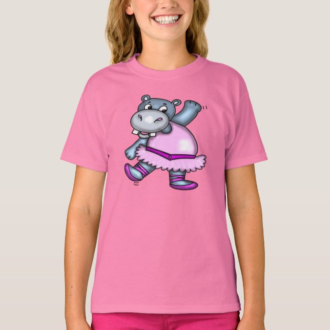 Funny Ballerina T-shirts (Front)