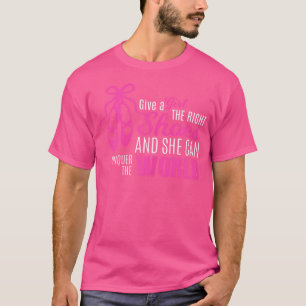 Funny Ballet Pointe Shoe Pink Quote For Dancer T-Shirt