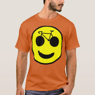 Funny Banana Bike Smile  T-Shirt
