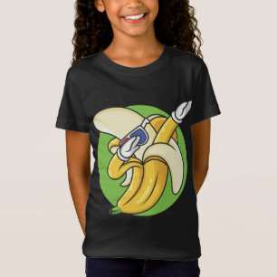 Funny Banana Dabbing Dancing Cute Fruit Vegan Love T-Shirt