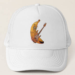Funny Banana Guitar Cap   Cartoon Music Hat