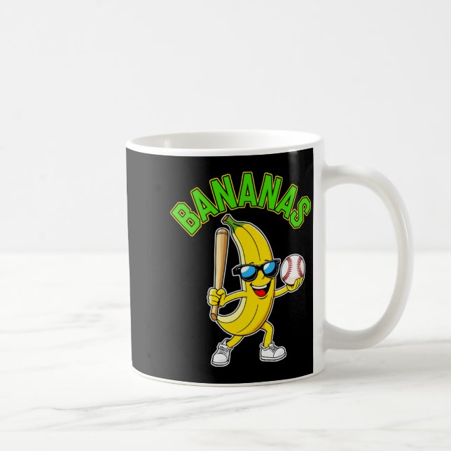 Funny banana long sleeve  coffee mug (Right)