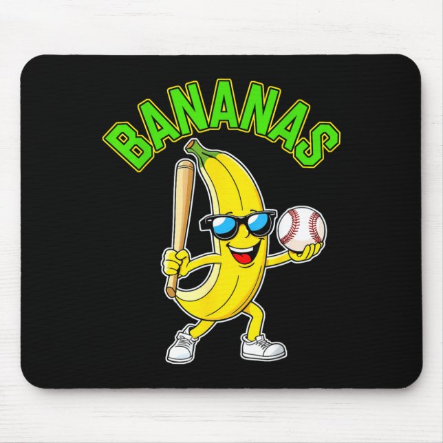 Funny banana  mouse pad (Front)