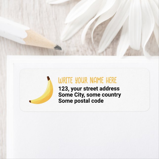 Funny Banana Party custom kit modern and editable (Insitu)