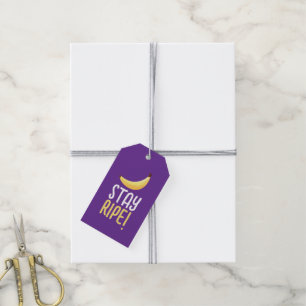 Funny Banana Party custom kit modern and editable Gift Tags