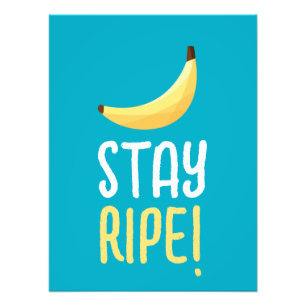 Funny Banana Party custom kit modern and editable Photo Print