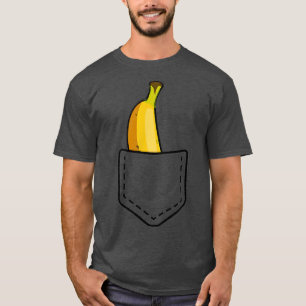 Funny Banana Pocket Cool Summer Great Vegan Gift  T-Shirt