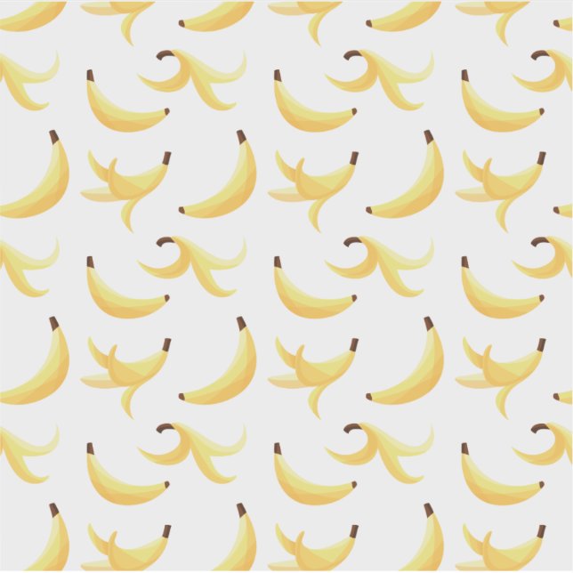 Funny Banana Pun Party pattern colorful - editable (Front)