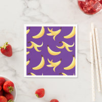 Funny Banana Pun Party pattern colourful - editabl