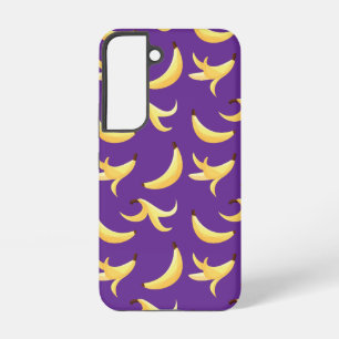 Funny Banana Pun Party pattern colourful - editabl Samsung Galaxy Case