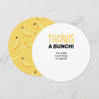 Funny Banana Pun Party pattern colourful - editabl
