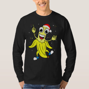 Funny Banana Santa Men Women Kids Pyjama T-Shirt