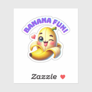Funny Banana Winking Design for Fun and Playful Gi