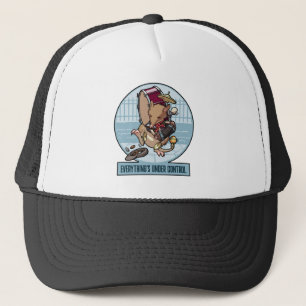 Funny Bandicoot Everything's Under Control Cartoon Trucker Hat
