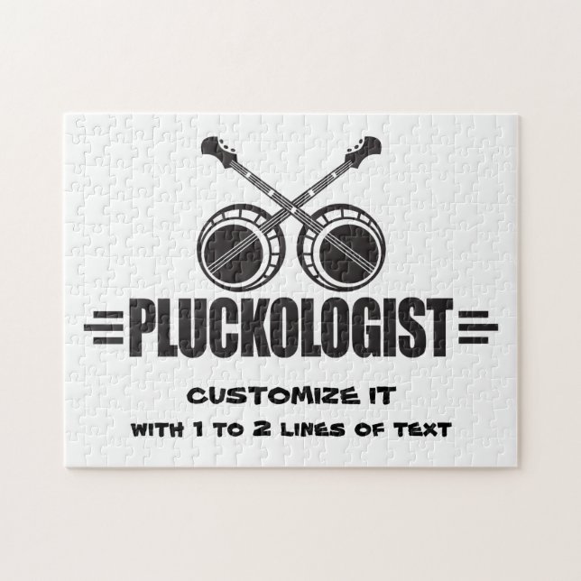 Funny Banjo Jigsaw Puzzle (Horizontal)