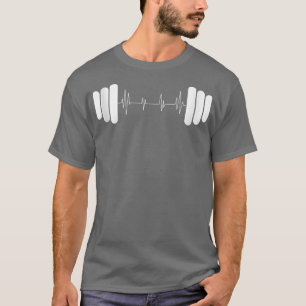 Funny Barbell Weightlifting Gift Men Women Cool Bo T-Shirt