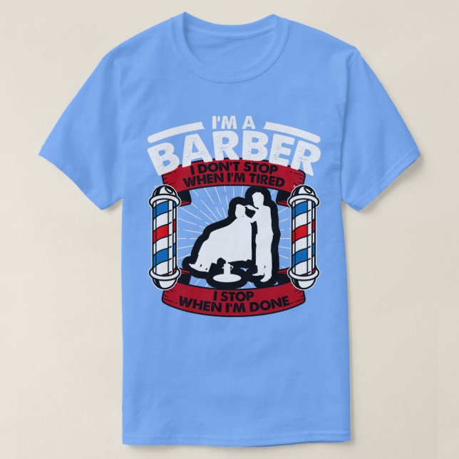 Funny Barber Gift Classic TShirt (Design Front)