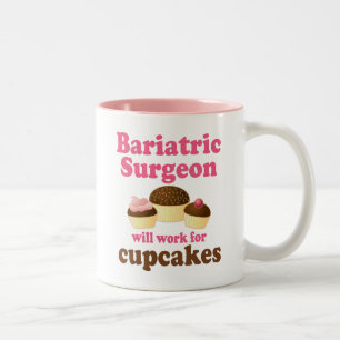 Funny Bariatric Surgeon Two-Tone Coffee Mug