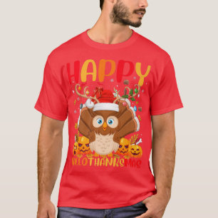 Funny Barn Owl Bird Lover Happy Barn Owl HelloThan T-Shirt