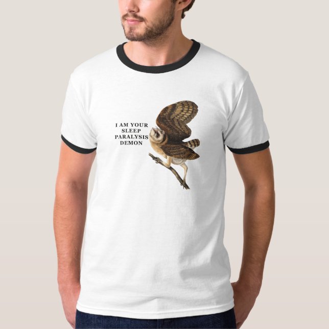 Funny Barn Owl Shirt  (Front)