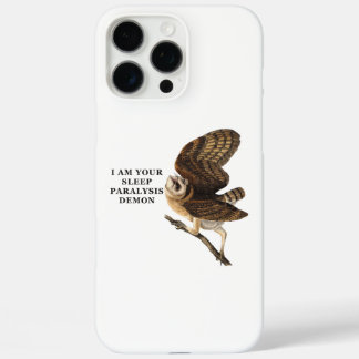 Funny Barn Owl Shirt iPhone 16 Pro Max Case