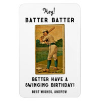 Funny Baseball Birthday Gift Card