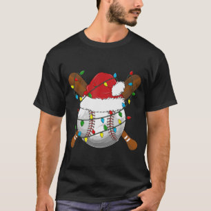 Funny Baseball Christmas Matching Family Pyjamas X T-Shirt