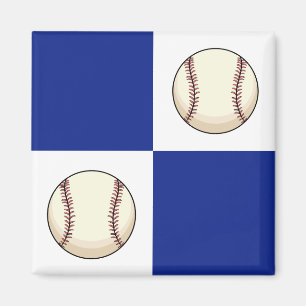 Funny Baseball Photo Template Magnet