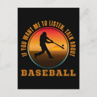 Funny Baseball Saying Vintage Silhouette Player