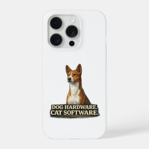 Funny Basenji Owner Gift iPhone 15 Pro Case