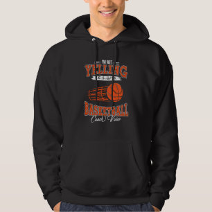Funny Basketball Coach Hoops Coaches Sports Teach Hoodie