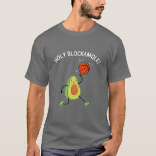 Funny Basketball For Men Women Holy Guacamole Play T-Shirt