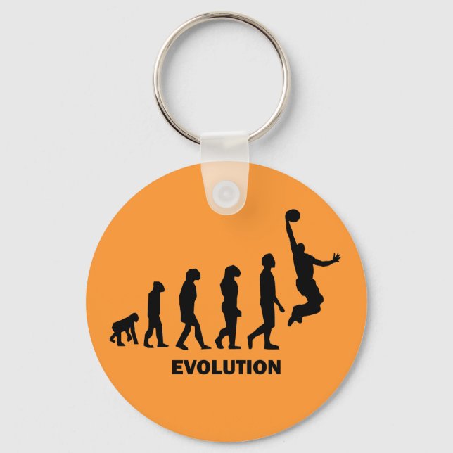 Funny basketball key ring (Front)