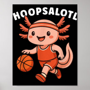 Funny Basketball Men Boys Youth Basketball Player Poster